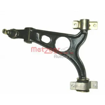 Bras de liaison, suspension de roue avant droit METZGER 58000702