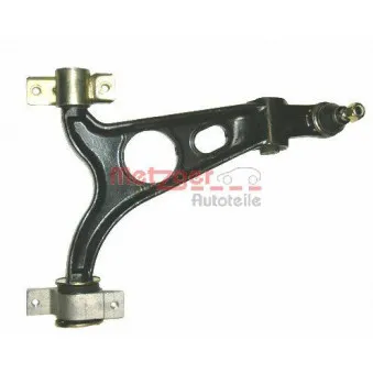 Bras de liaison, suspension de roue avant gauche METZGER 58000801