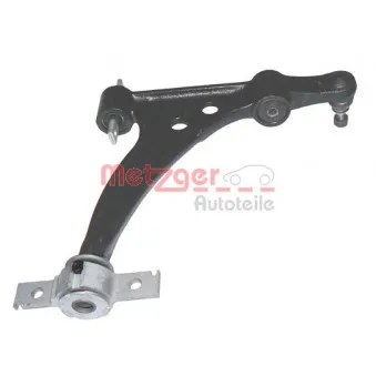 Bras de liaison, suspension de roue avant droit METZGER 58001102