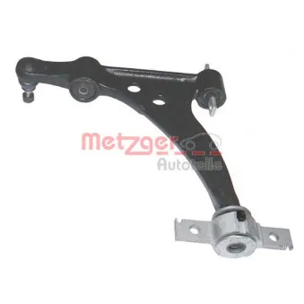 Bras de liaison, suspension de roue avant gauche METZGER 58001201