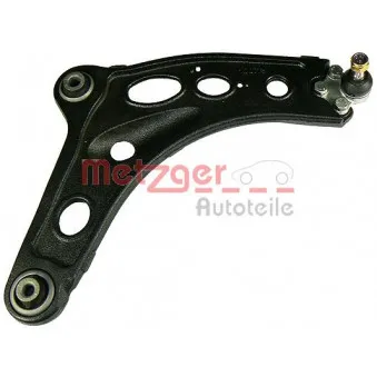 Bras de liaison, suspension de roue avant droit METZGER 58002802