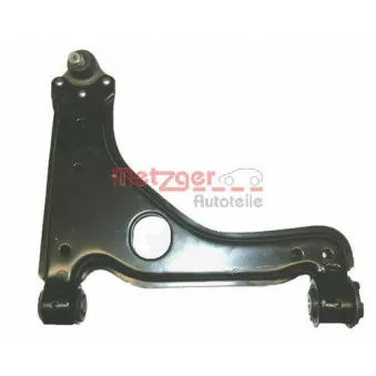 Bras de liaison, suspension de roue avant droit METZGER 58003402