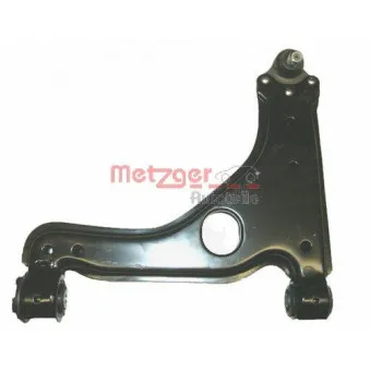Bras de liaison, suspension de roue avant gauche METZGER 58003501