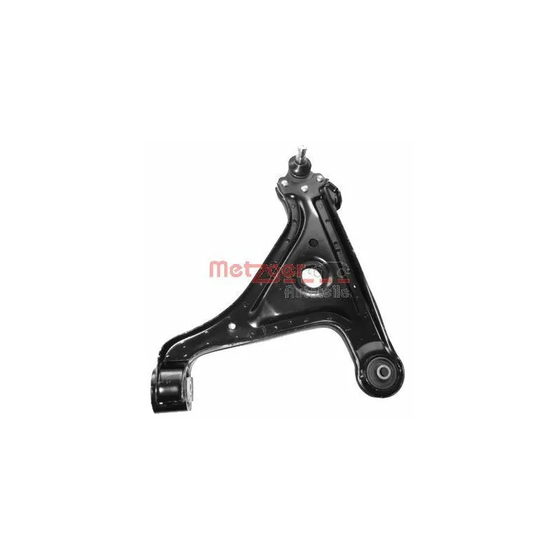 Bras de liaison, suspension de roue avant droit METZGER 58004002