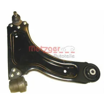 Bras de liaison, suspension de roue avant droit METZGER 58004802