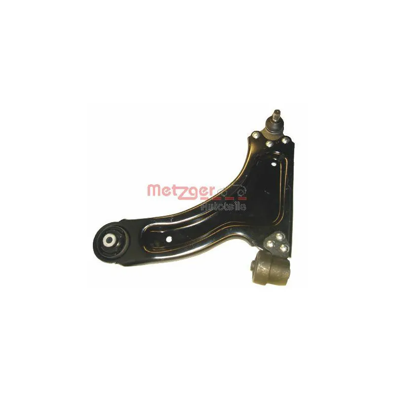 Bras de liaison, suspension de roue avant gauche METZGER 58004901