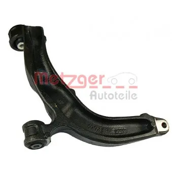Bras de liaison, suspension de roue avant droit METZGER 58006102