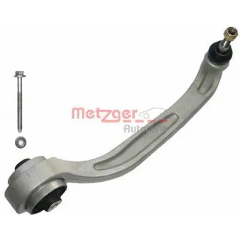 Bras de liaison, suspension de roue avant gauche METZGER 58010511