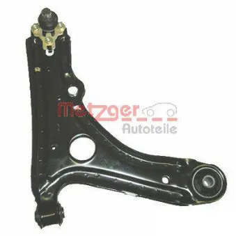 Bras de liaison, suspension de roue avant droit METZGER 58011112
