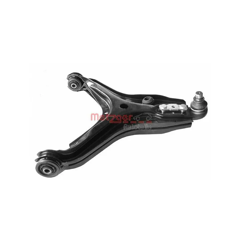 Bras de liaison, suspension de roue avant droit METZGER 58011502