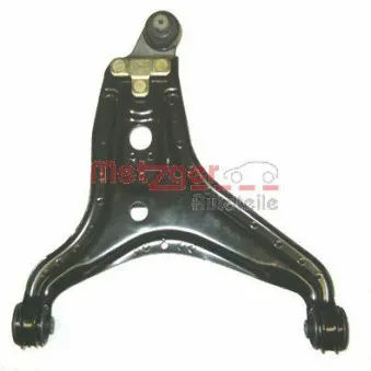Bras de liaison, suspension de roue avant droit METZGER 58011702
