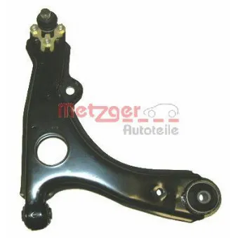 Bras de liaison, suspension de roue avant droit METZGER 58012502