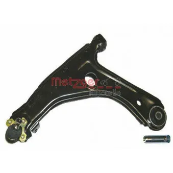 Bras de liaison, suspension de roue avant gauche METZGER 58013011