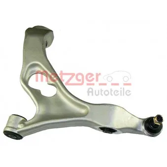 Bras de liaison, suspension de roue avant droit METZGER 58014002