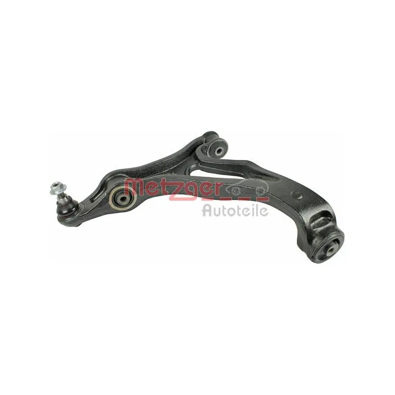 Bras de liaison, suspension de roue avant droit METZGER 58014102