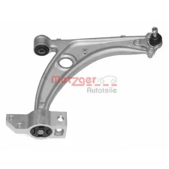 Bras de liaison, suspension de roue avant droit METZGER 58014702