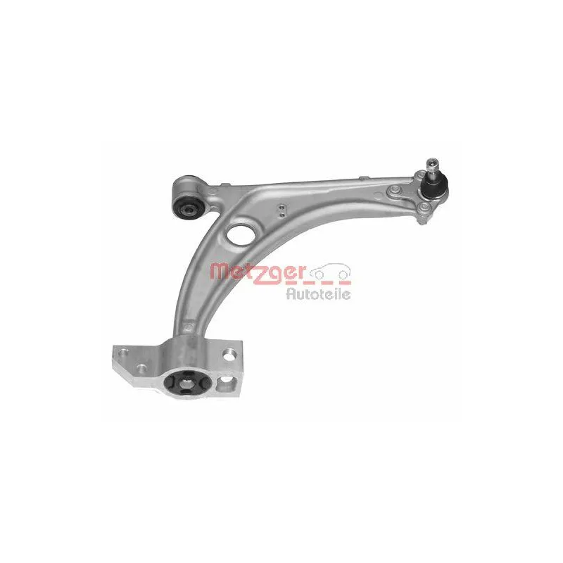 Bras de liaison, suspension de roue avant droit METZGER 58014702