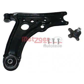 Bras de liaison, suspension de roue avant droit METZGER 58015102