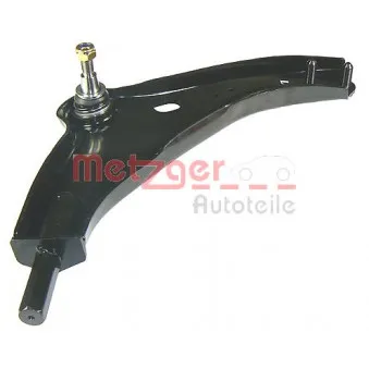 Bras de liaison, suspension de roue avant gauche METZGER 58023601