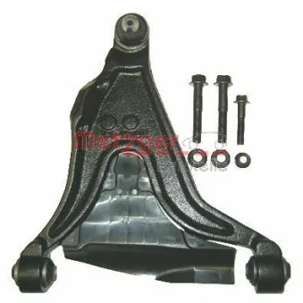 Bras de liaison, suspension de roue avant droit METZGER 58024602