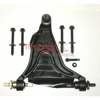 Bras de liaison, suspension de roue avant droit METZGER 58024702