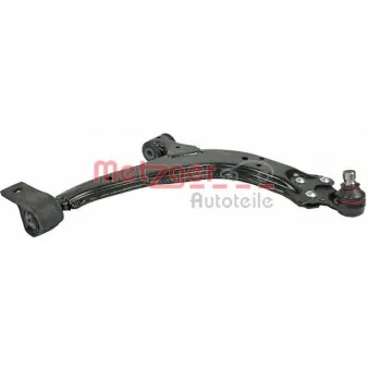 Bras de liaison, suspension de roue avant droit METZGER 58026402
