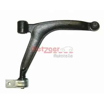Bras de liaison, suspension de roue avant droit METZGER 58027102