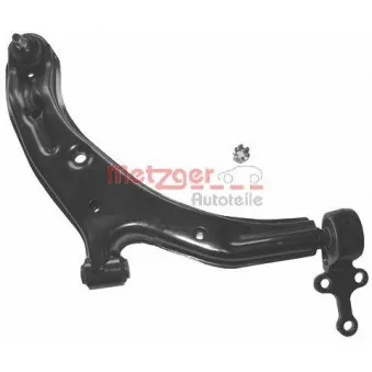 Bras de liaison, suspension de roue avant droit METZGER 58029002