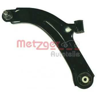 Bras de liaison, suspension de roue avant gauche METZGER 58029301