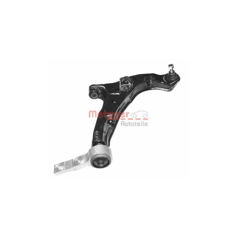 Bras de liaison, suspension de roue avant droit METZGER 58029402