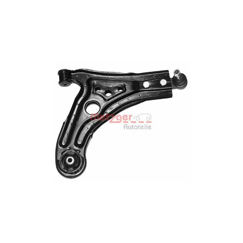Bras de liaison, suspension de roue avant droit METZGER 58029902