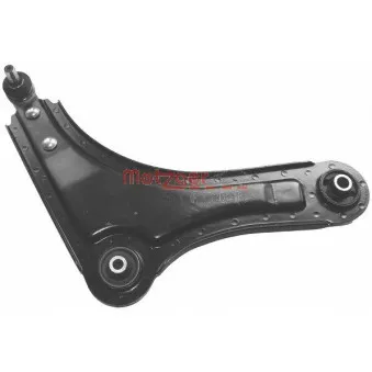 Bras de liaison, suspension de roue avant droit METZGER 58030002
