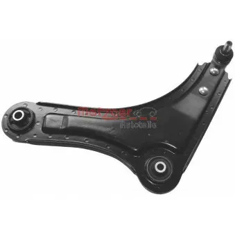 Bras de liaison, suspension de roue avant gauche METZGER 58030101