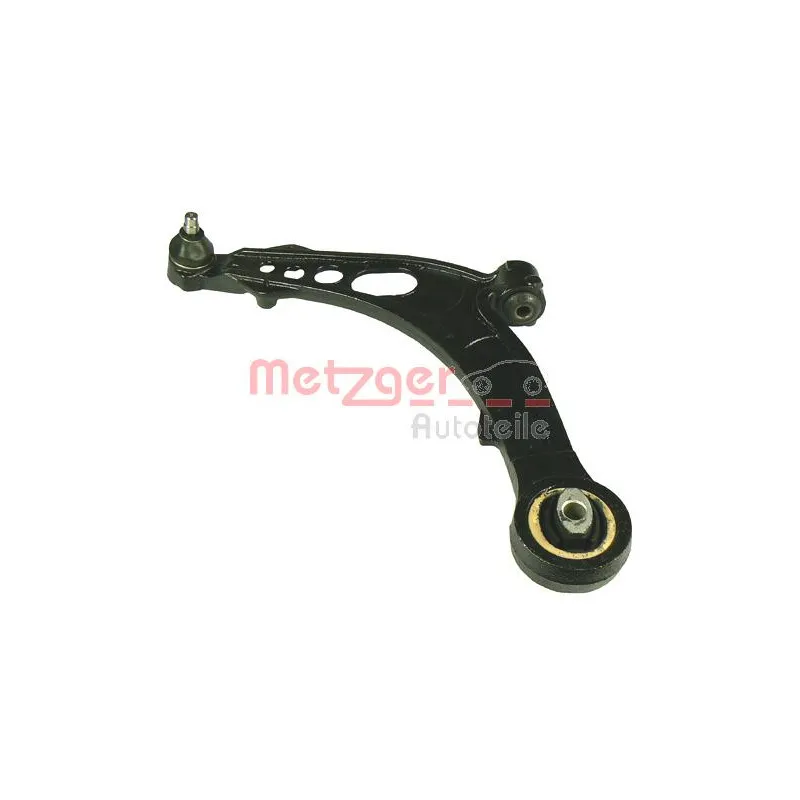 Bras de liaison, suspension de roue avant gauche METZGER 58034001