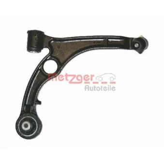Bras de liaison, suspension de roue avant droit METZGER 58034502