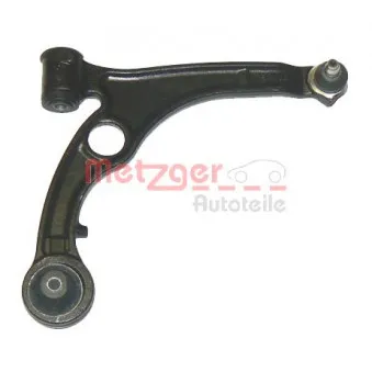 Bras de liaison, suspension de roue avant droit METZGER 58034602