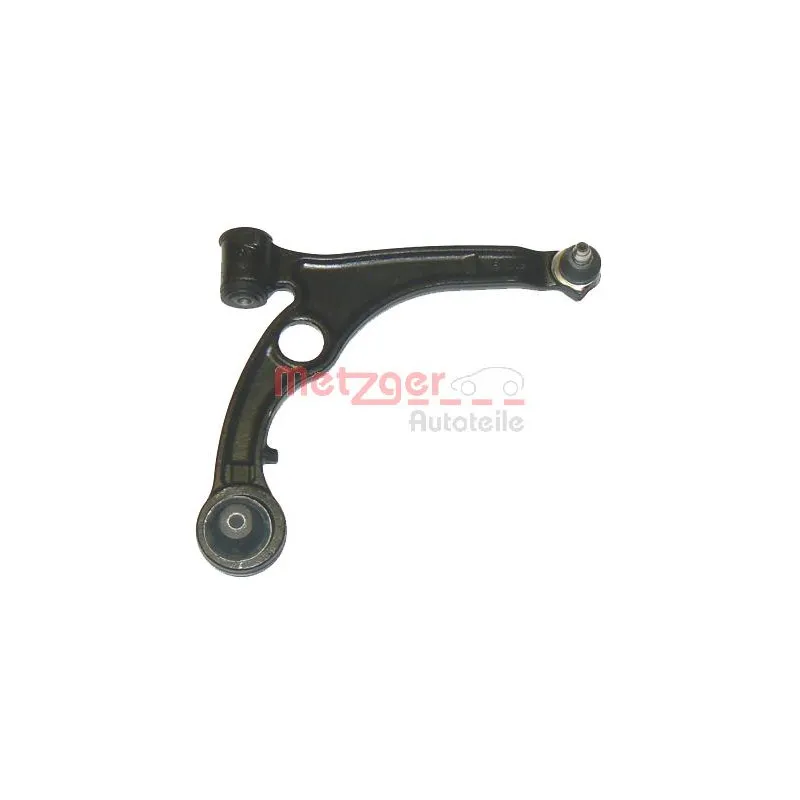 Bras de liaison, suspension de roue avant droit METZGER 58034602