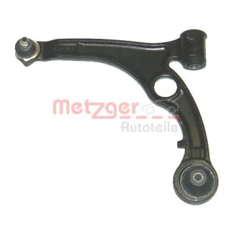 Bras de liaison, suspension de roue avant gauche METZGER 58034801