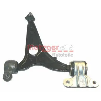 Bras de liaison, suspension de roue avant droit METZGER 58034902