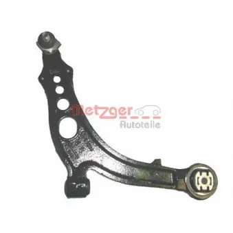 Bras de liaison, suspension de roue avant droit METZGER 58035502