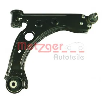 Bras de liaison, suspension de roue avant droit METZGER 58035702
