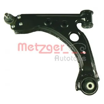 Bras de liaison, suspension de roue avant gauche METZGER 58035801
