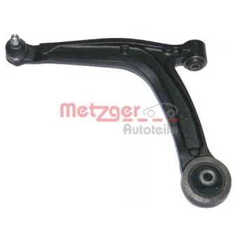 Bras de liaison, suspension de roue avant gauche METZGER 58037201