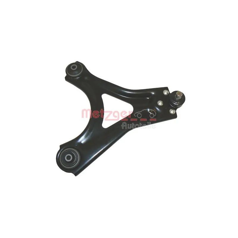 Bras de liaison, suspension de roue avant droit METZGER 58038002