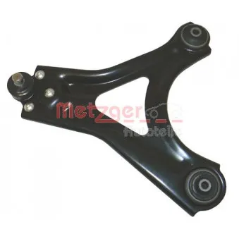 Bras de liaison, suspension de roue avant gauche METZGER 58038101