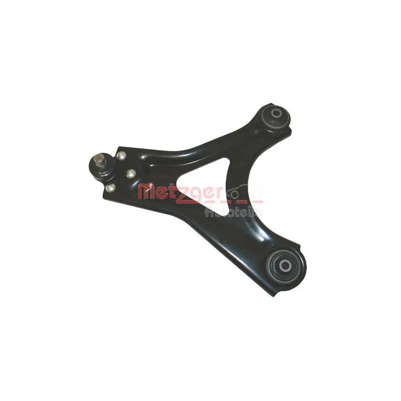 Bras de liaison, suspension de roue avant gauche METZGER 58038101