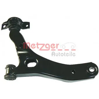 Bras de liaison, suspension de roue avant gauche METZGER 58038201