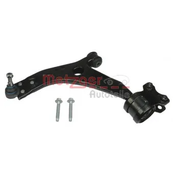 Bras de liaison, suspension de roue avant gauche METZGER 58038801