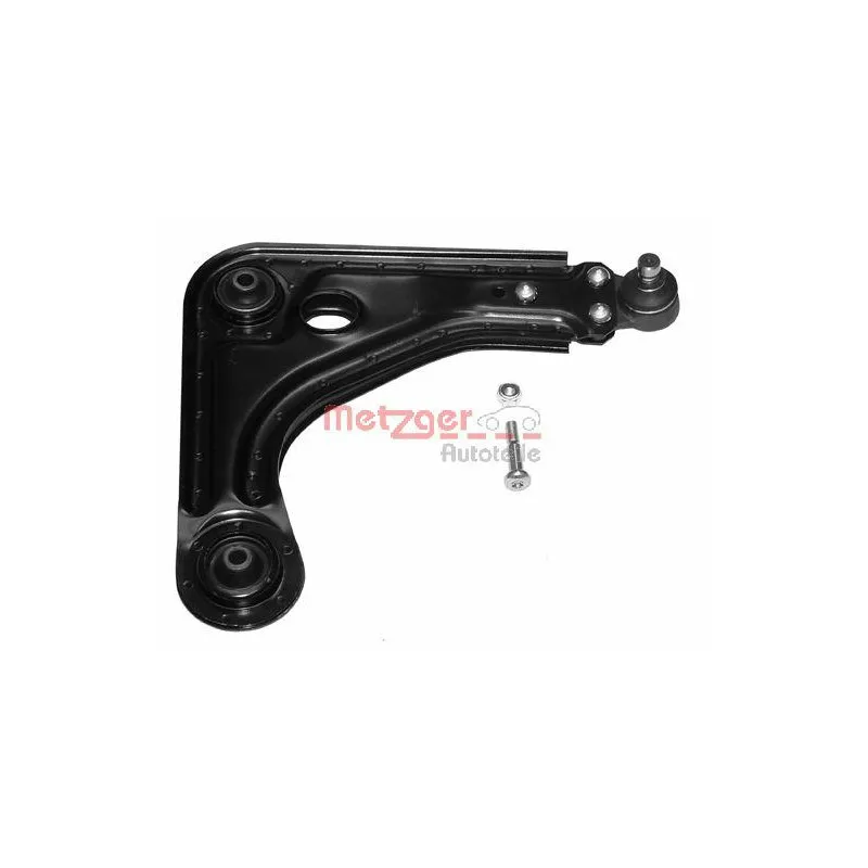 Bras de liaison, suspension de roue avant droit METZGER 58039012