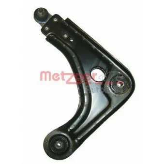 Bras de liaison, suspension de roue avant gauche METZGER 58039101